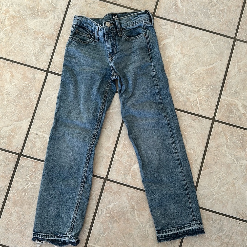 Gap denim straight leg girls jeans
